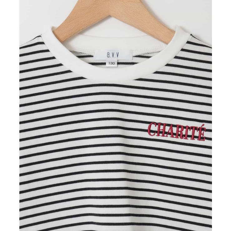 [130-160]【冷感/UVカット】レースアップロゴTシャツ | a.v.v【KIDS】 | 詳細画像27 