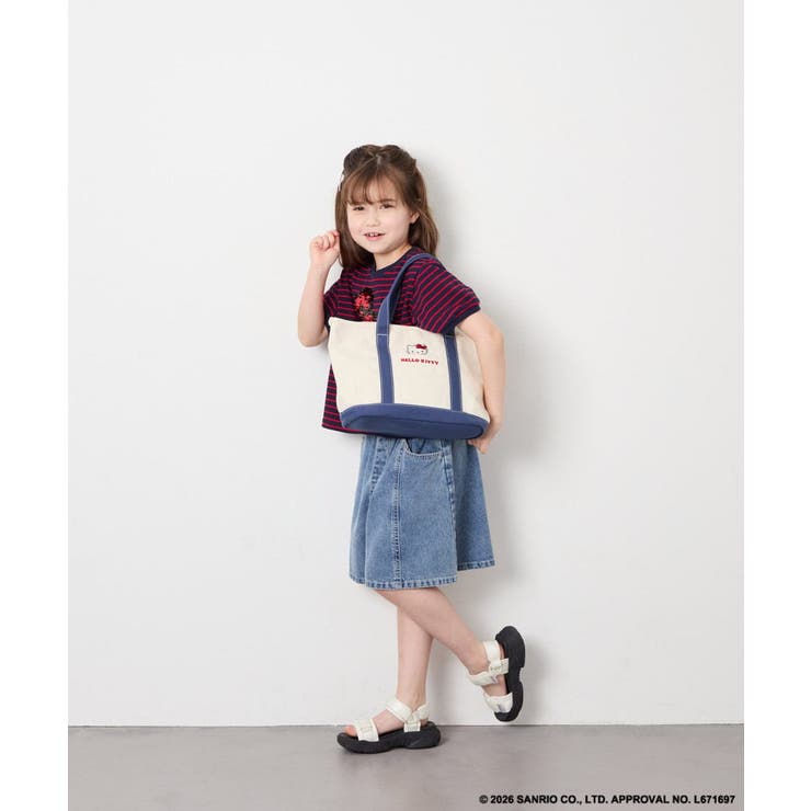 [120-160]【サンリオ/ママとお揃いコーデが叶う】ハローキティTシャツ | a.v.v【KIDS】 | 詳細画像17 