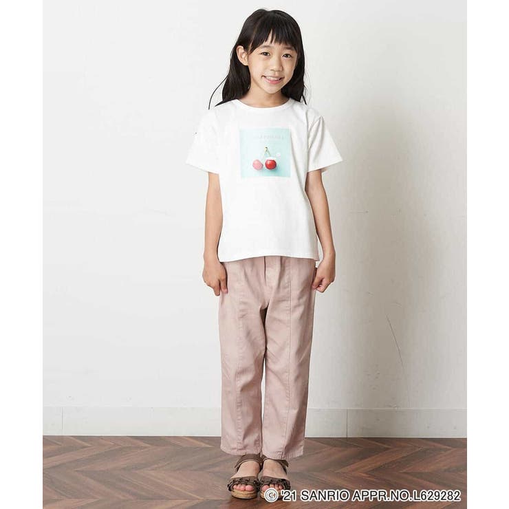 [100-130]【数量限定】サンリオコラボTシャツ[WEB限定サイズ][品番：ITKW0005196]｜a.v.v【KIDS】（アーヴェヴェ）のキッズファッション通販｜SHOPLIST（ショップリスト）