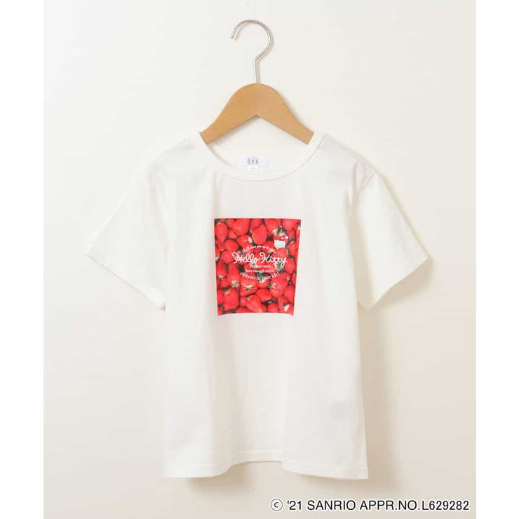 100-130]【数量限定】サンリオコラボTシャツ[WEB限定サイズ][品番