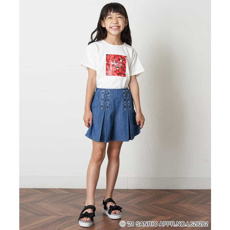 [100-130]【数量限定】サンリオコラボTシャツ[WEB限定サイズ][品番：ITKW0005196]｜a.v.v【KIDS】（アーヴェヴェ）のキッズファッション通販｜SHOPLIST（ショップリスト）