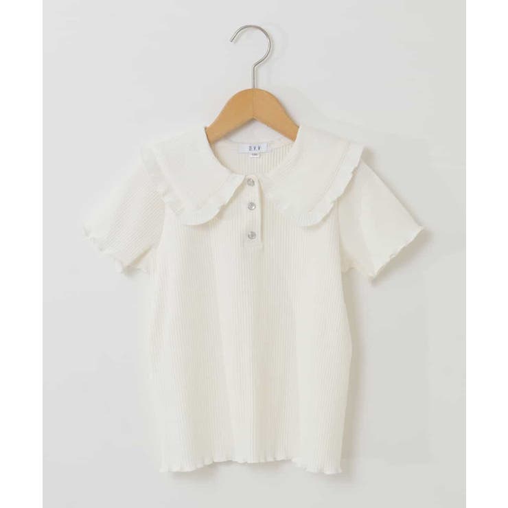 [140-150]襟付きメローフリルカットソー | a.v.v【KIDS】 | 詳細画像18 