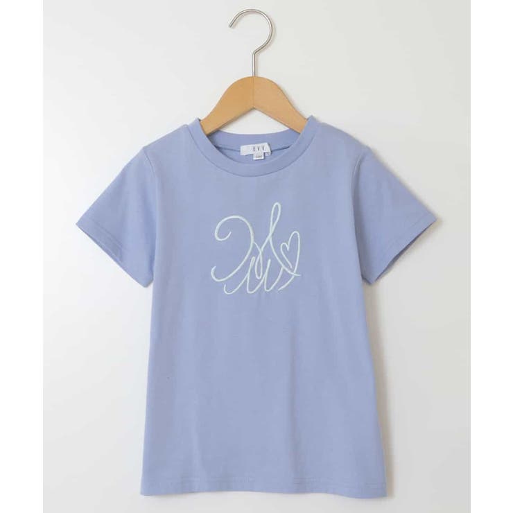 [100-130]ビッグロゴ刺繍Tシャツ | a.v.v【KIDS】 | 詳細画像2 
