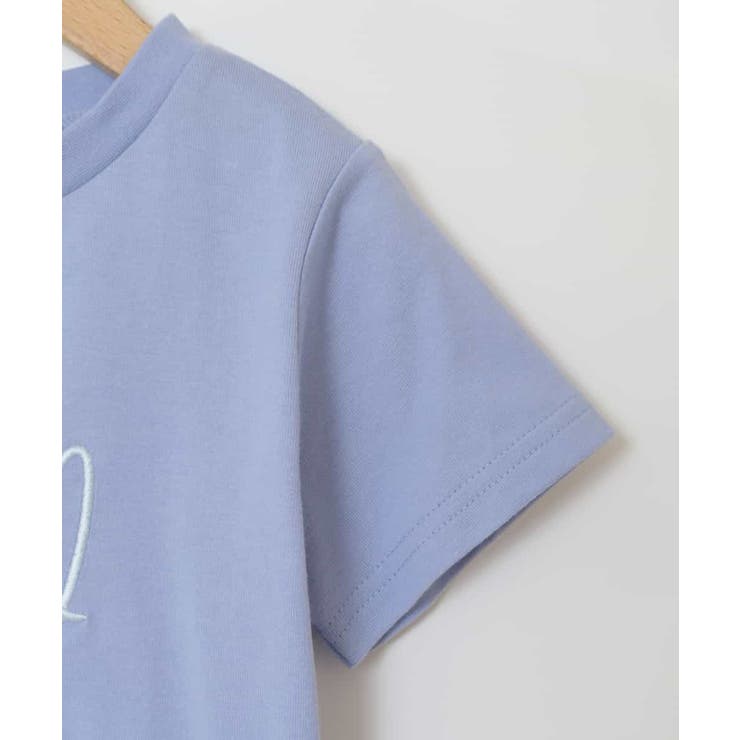 [100-130]ビッグロゴ刺繍Tシャツ | a.v.v【KIDS】 | 詳細画像5 