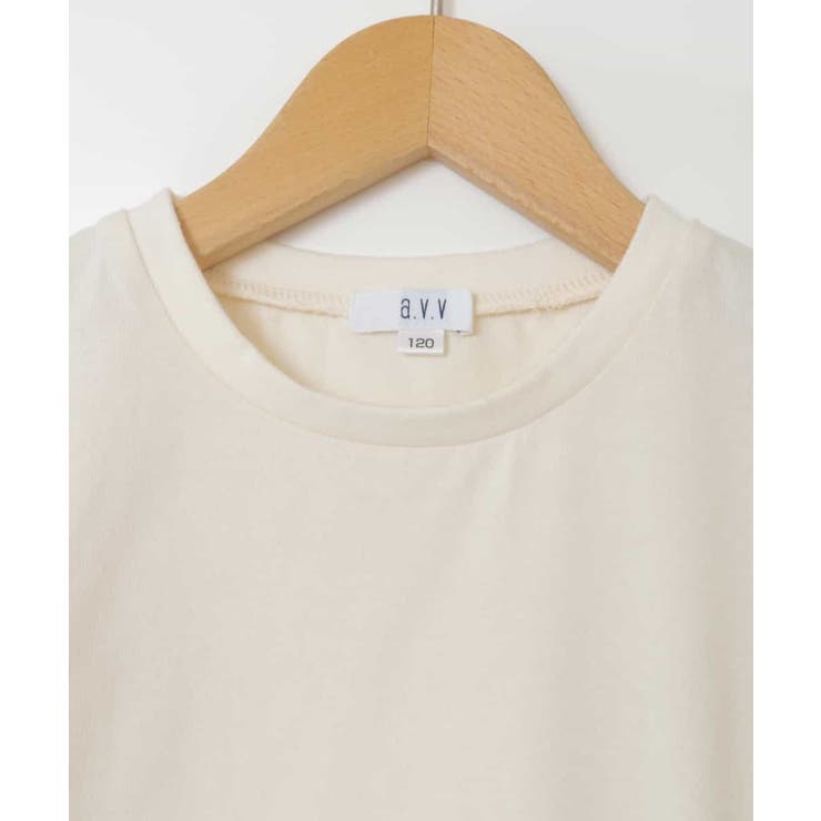 [160]袖シアーオフショルＴシャツ | a.v.v【KIDS】 | 詳細画像14 