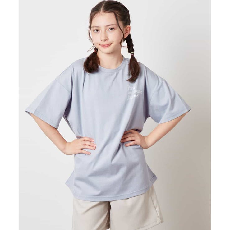 スプレーアート風オーバーＴシャツ | a.v.v【KIDS】 | 詳細画像2 