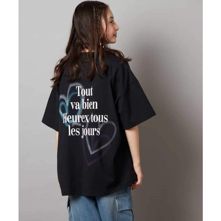 スプレーアート風オーバーＴシャツ | a.v.v【KIDS】 | 詳細画像25 