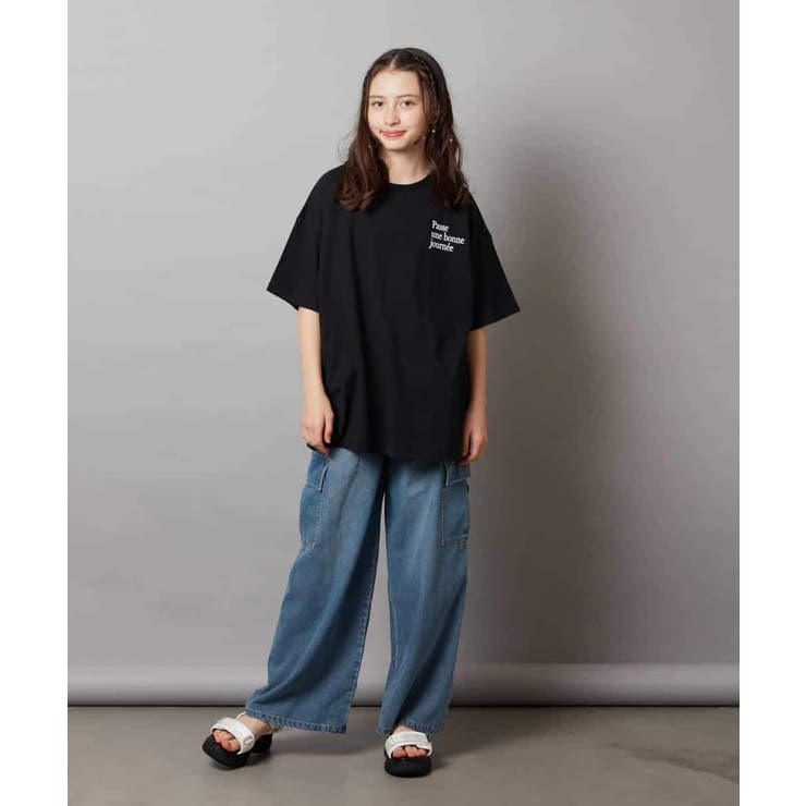 スプレーアート風オーバーＴシャツ | a.v.v【KIDS】 | 詳細画像28 