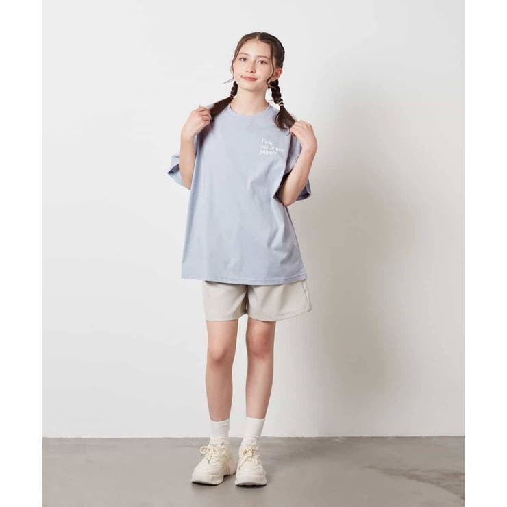 スプレーアート風オーバーＴシャツ | a.v.v【KIDS】 | 詳細画像8 