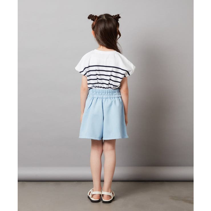 【接触冷感/綿100％】[110-130]ボーダーTシャツ | a.v.v【KIDS】 | 詳細画像16 