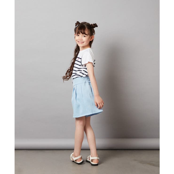 【接触冷感/綿100％】[110-130]ボーダーTシャツ | a.v.v【KIDS】 | 詳細画像17 