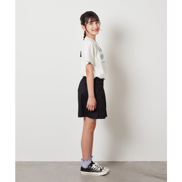 [140-150]【接触冷感】ロゴ刺繍ゆるTシャツ | a.v.v【KIDS】 | 詳細画像16 