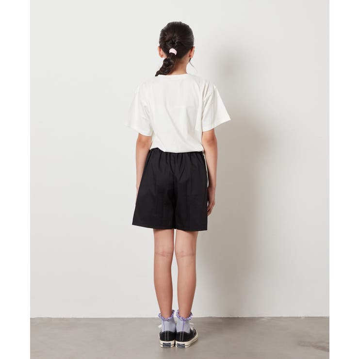 [140-150]【接触冷感】ロゴ刺繍ゆるTシャツ | a.v.v【KIDS】 | 詳細画像17 