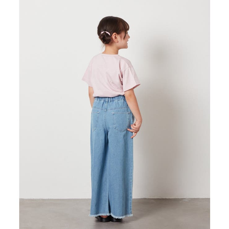 [140-150]【接触冷感】ロゴ刺繍ゆるTシャツ | a.v.v【KIDS】 | 詳細画像27 