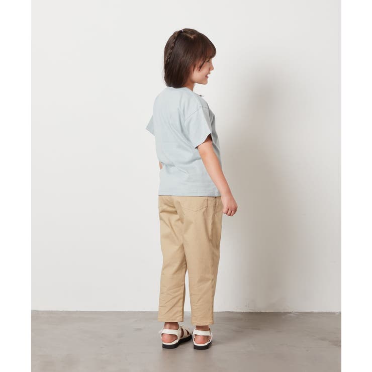 [140-150]【接触冷感】ロゴ刺繍ゆるTシャツ | a.v.v【KIDS】 | 詳細画像36 