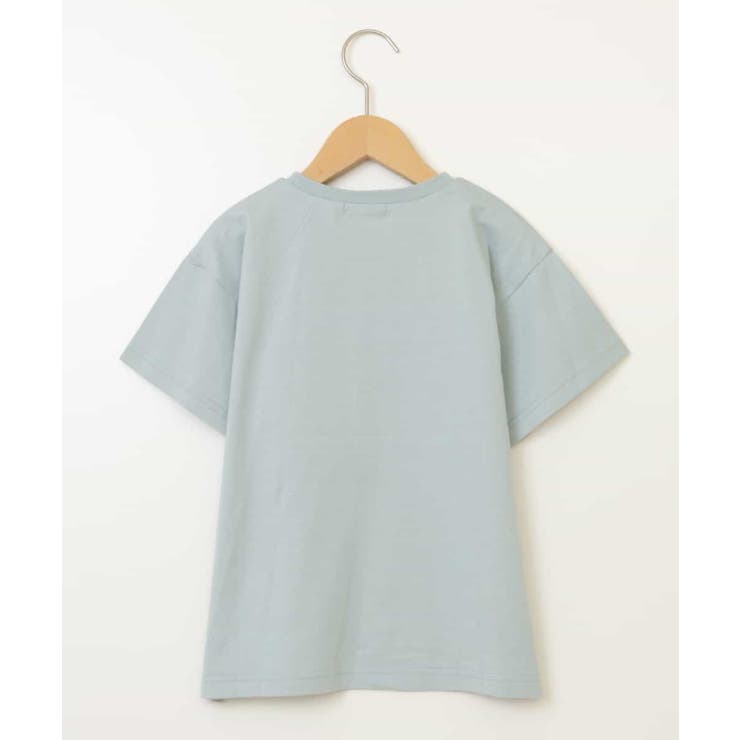 [140-150]【接触冷感】ロゴ刺繍ゆるTシャツ | a.v.v【KIDS】 | 詳細画像4 