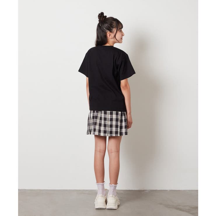 [140-150]【接触冷感】ロゴ刺繍ゆるTシャツ | a.v.v【KIDS】 | 詳細画像44 