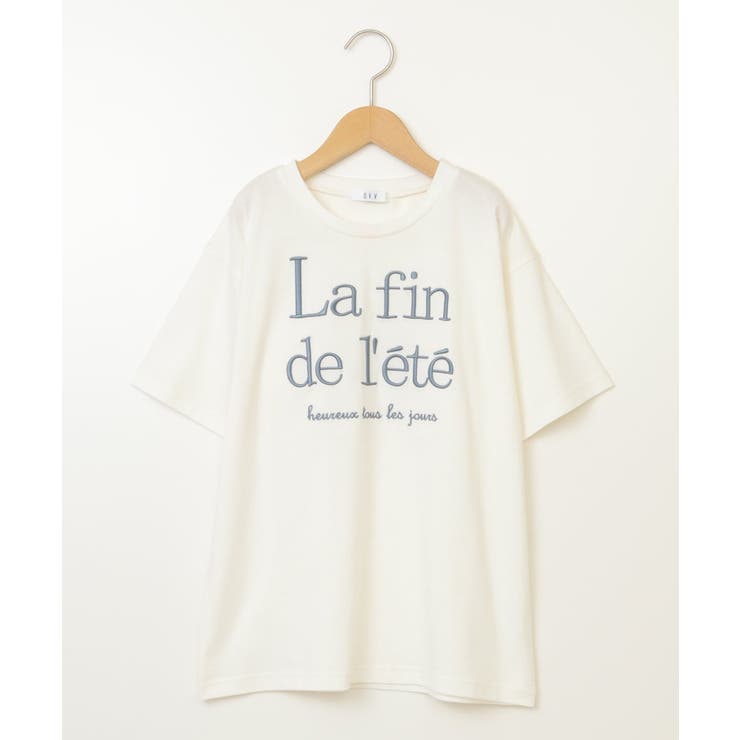 [140-150]【接触冷感】ロゴ刺繍ゆるTシャツ | a.v.v【KIDS】 | 詳細画像45 