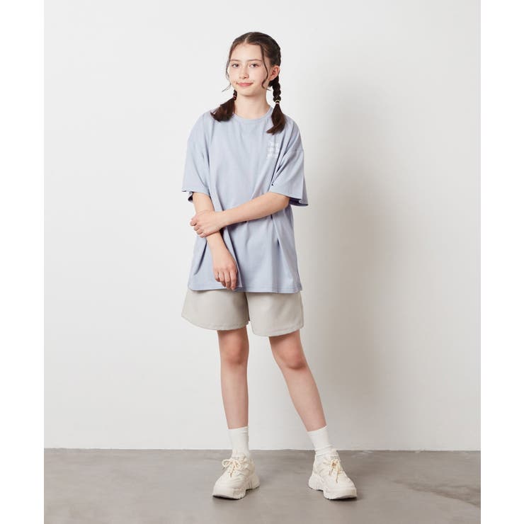 【ジュニア】[160]スプレーアート風オーバーＴシャツ | a.v.v【KIDS】 | 詳細画像27 