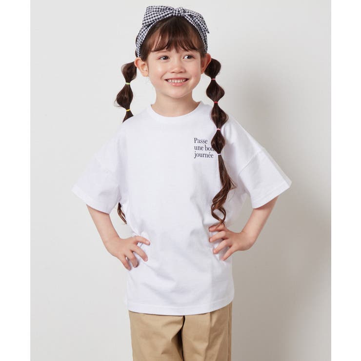 【ジュニア】[160]スプレーアート風オーバーＴシャツ | a.v.v【KIDS】 | 詳細画像31 