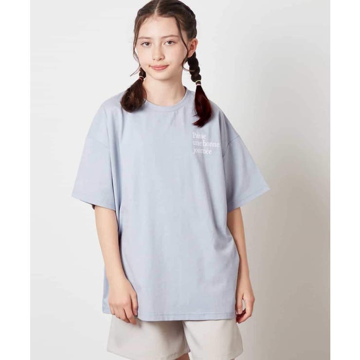 スプレーアート風オーバーＴシャツ | a.v.v【KIDS】 | 詳細画像4 