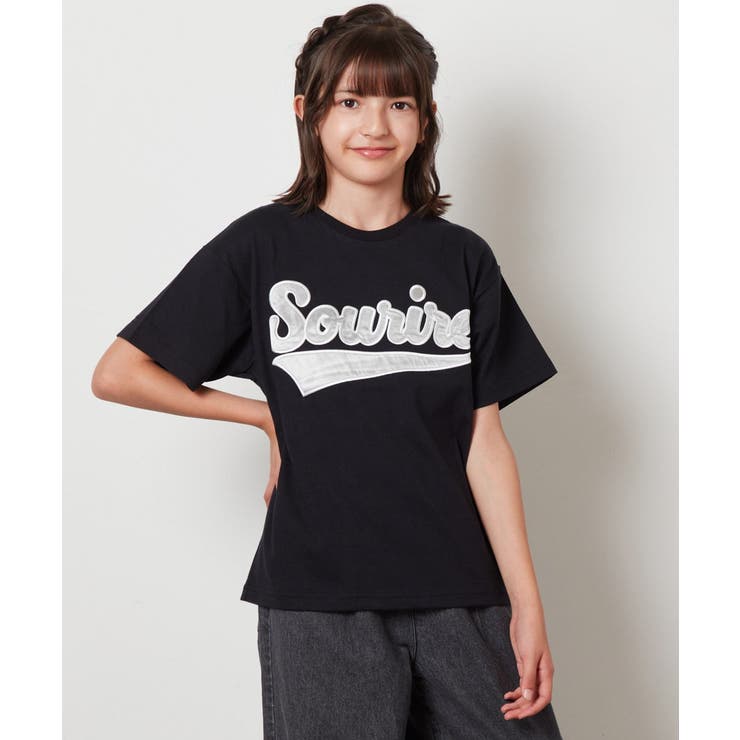 [160]【接触冷感】アソートアートゆるＴシャツ | a.v.v【KIDS】 | 詳細画像1 