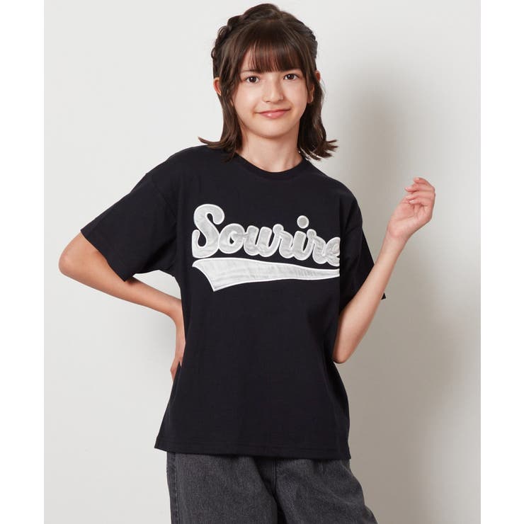 [160]【接触冷感】アソートアートゆるＴシャツ | a.v.v【KIDS】 | 詳細画像2 