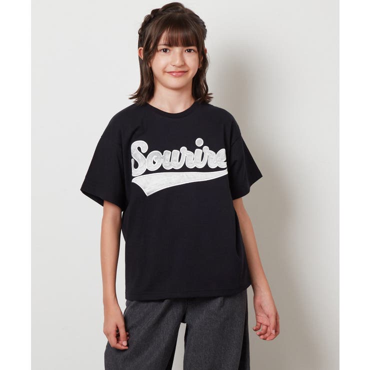 [160]【接触冷感】アソートアートゆるＴシャツ | a.v.v【KIDS】 | 詳細画像4 