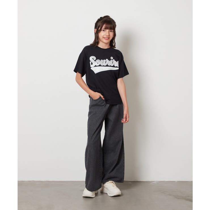 [160]【接触冷感】アソートアートゆるＴシャツ | a.v.v【KIDS】 | 詳細画像5 