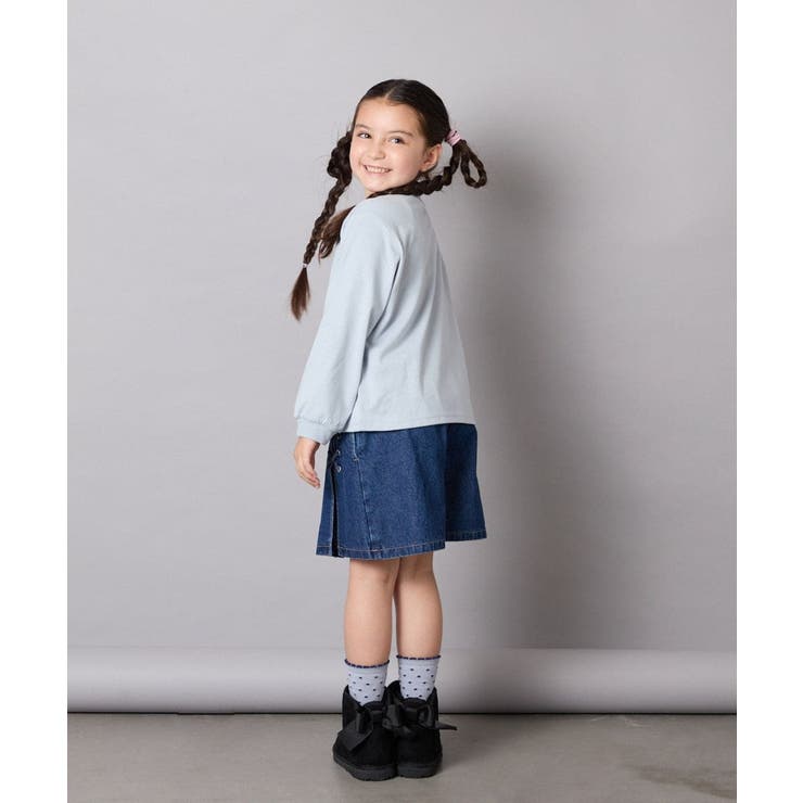 【毛玉になりにくい/安心の綿100％】[100-150]アソートモチーフロンＴ | a.v.v【KIDS】 | 詳細画像47 