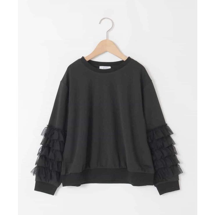 [130-160]チュールスリーブポンチカットソー | a.v.v【KIDS】 | 詳細画像23 