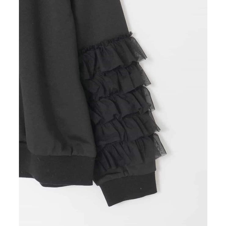 [130-160]チュールスリーブポンチカットソー | a.v.v【KIDS】 | 詳細画像26 