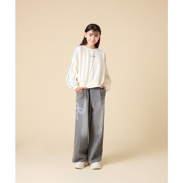 [130-160]配色ラインロンＴ | a.v.v【KIDS】 | 詳細画像10 