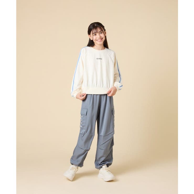 [130-160]配色ラインロンＴ | a.v.v【KIDS】 | 詳細画像6 