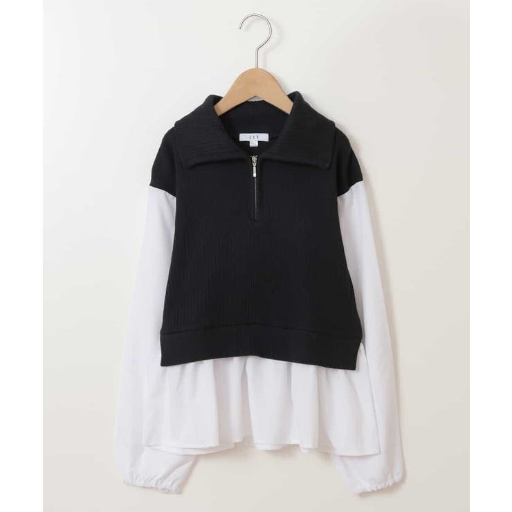 [140-150]ハーフジップ ドッキングトップス | a.v.v【KIDS】 | 詳細画像17 