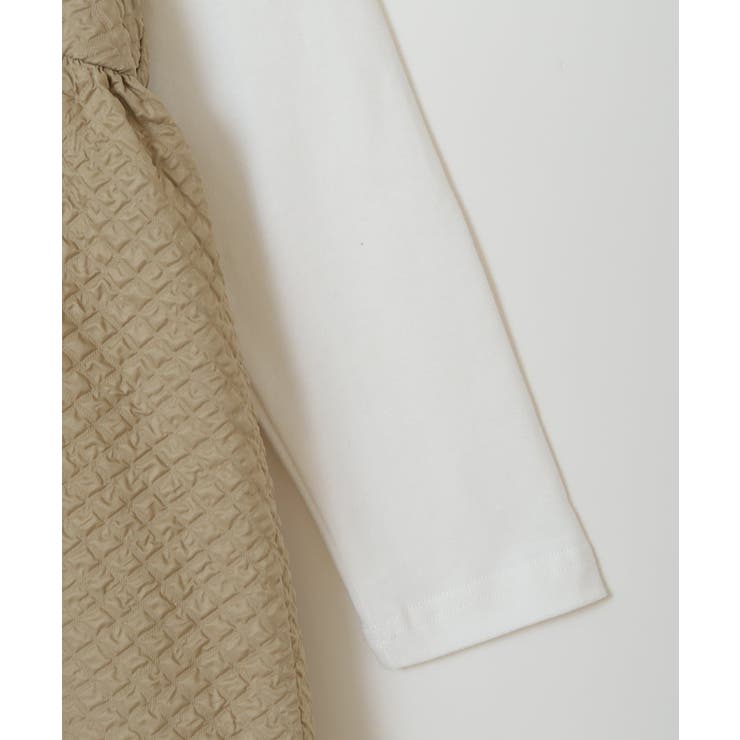 [100-130]【セットアップ対応】フクレキャミドッキングカットソー | a.v.v【KIDS】 | 詳細画像23 