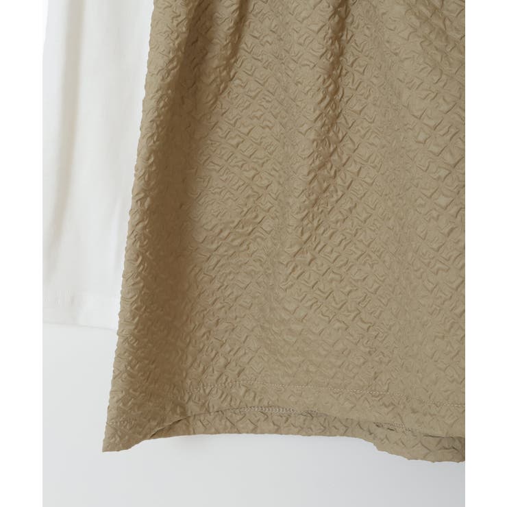 [100-130]【セットアップ対応】フクレキャミドッキングカットソー | a.v.v【KIDS】 | 詳細画像24 