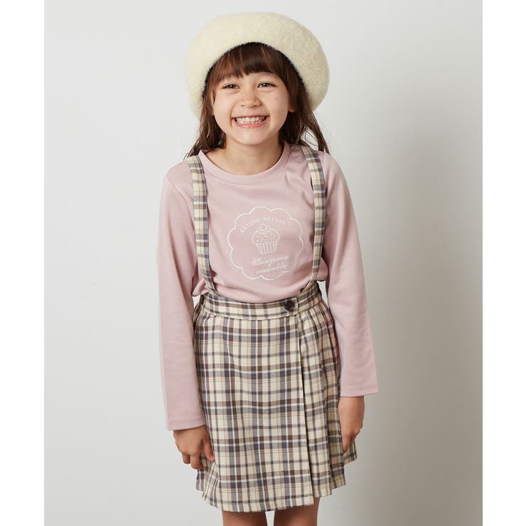 [100-130]カップケーキ刺繍ロンＴ | a.v.v【KIDS】 | 詳細画像16 