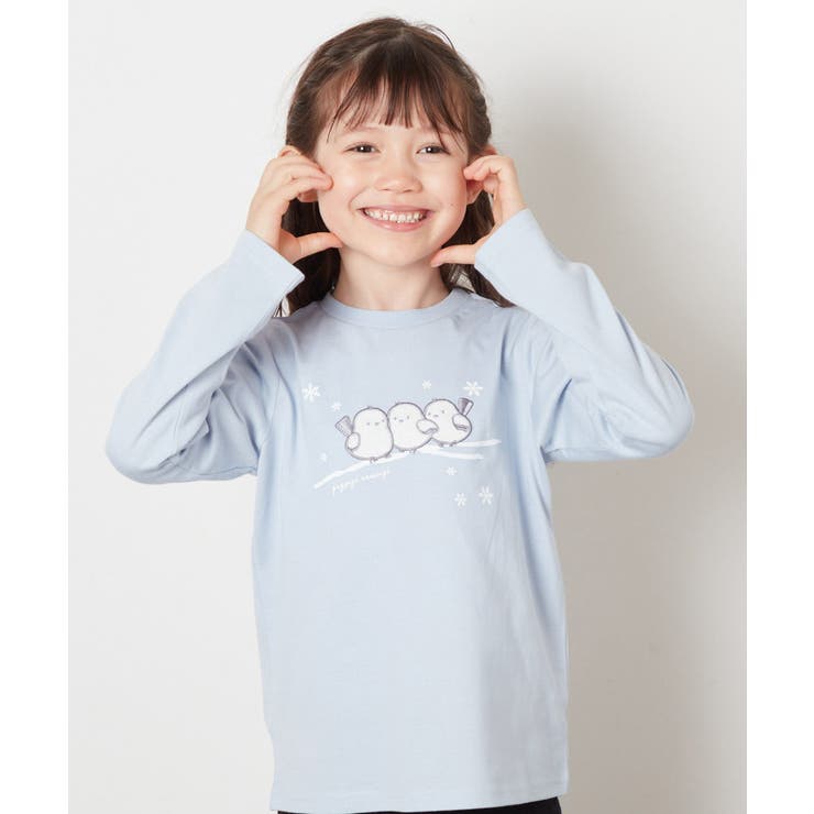 ライトブルー | [100-130]アソートアートロンＴ | a.v.v【KIDS】