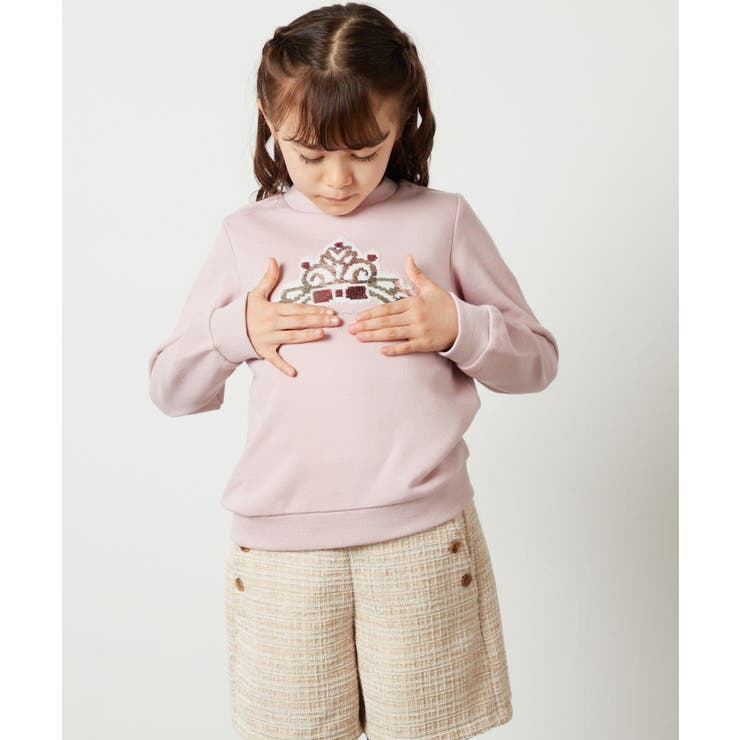 [100-130]スパンコールモチーフトレーナー | a.v.v【KIDS】 | 詳細画像13 