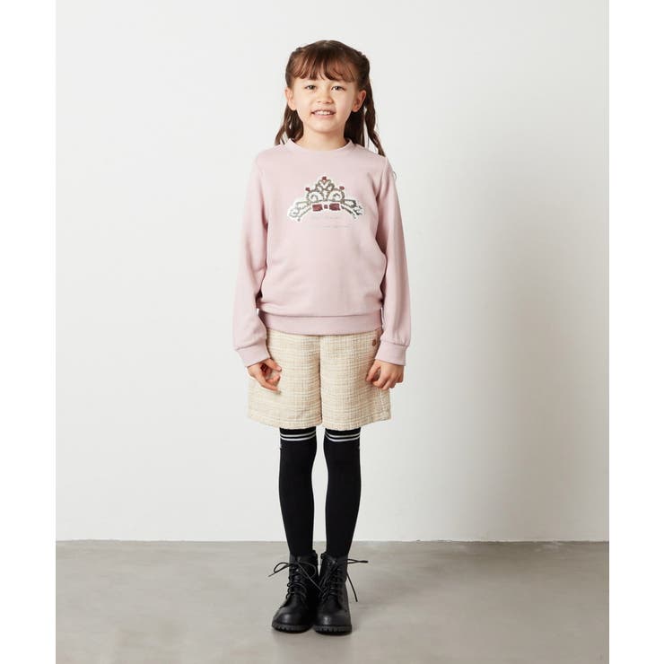 [100-130]スパンコールモチーフトレーナー | a.v.v【KIDS】 | 詳細画像16 