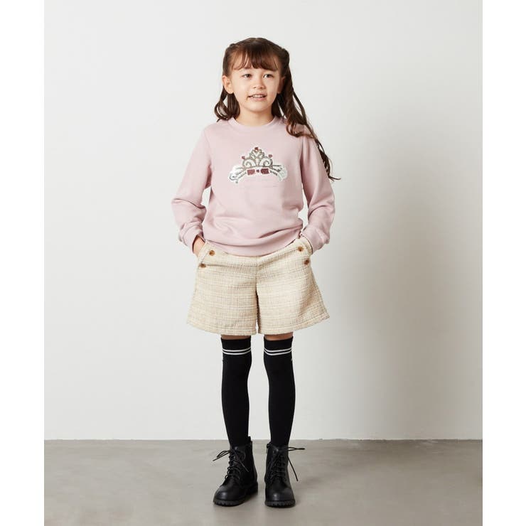 [100-130]スパンコールモチーフトレーナー | a.v.v【KIDS】 | 詳細画像18 