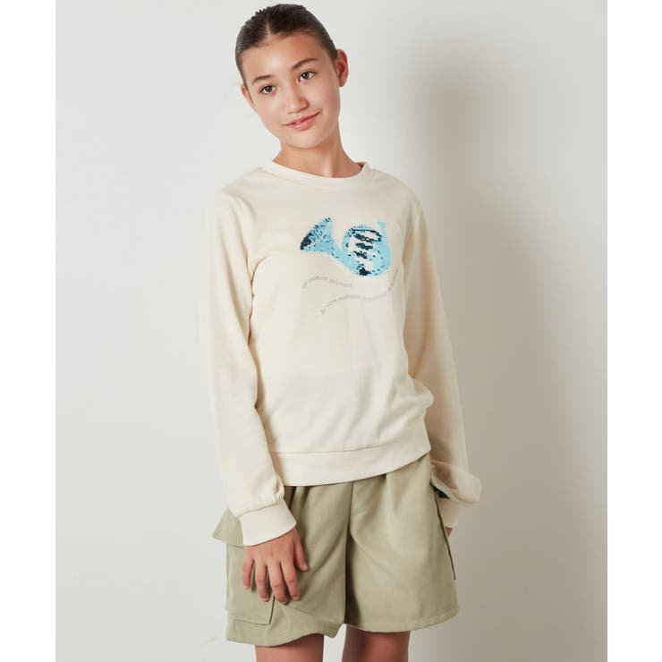 [100-130]スパンコールモチーフトレーナー | a.v.v【KIDS】 | 詳細画像23 