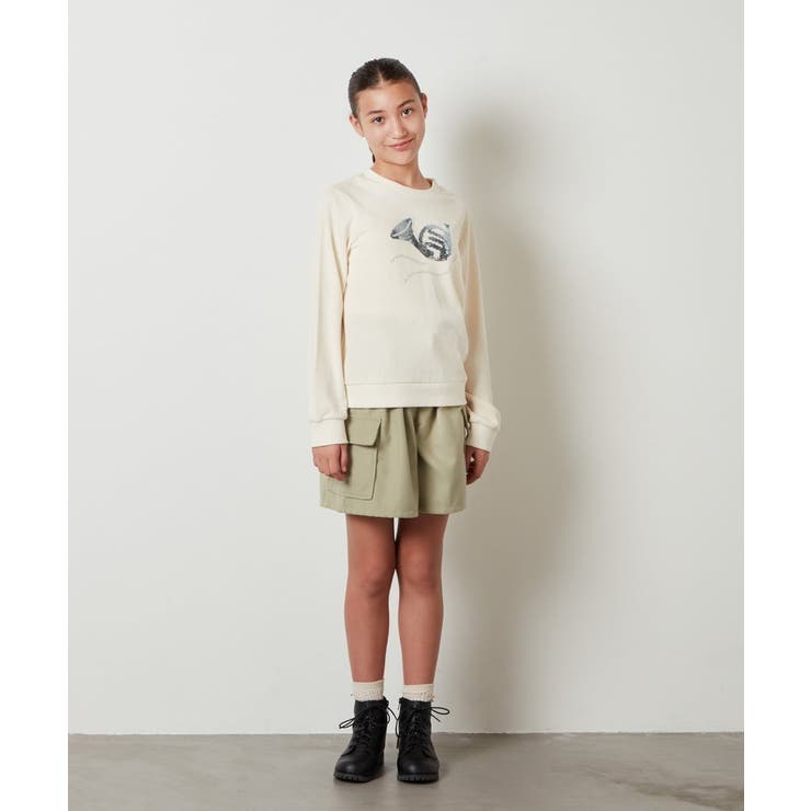 [100-130]スパンコールモチーフトレーナー | a.v.v【KIDS】 | 詳細画像25 