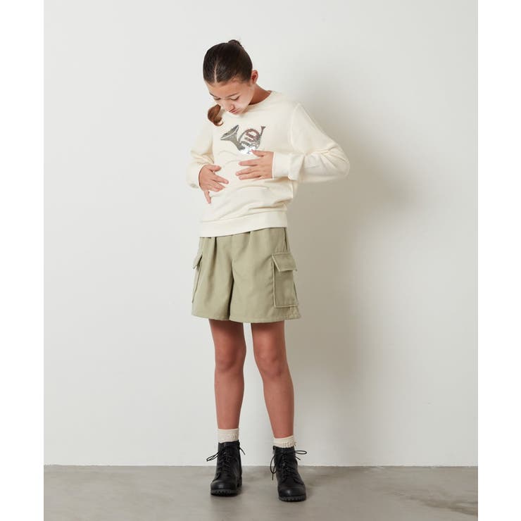 [100-130]スパンコールモチーフトレーナー | a.v.v【KIDS】 | 詳細画像27 