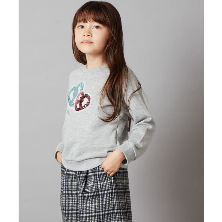 [100-130]スパンコールモチーフトレーナー | a.v.v【KIDS】 | 詳細画像31 