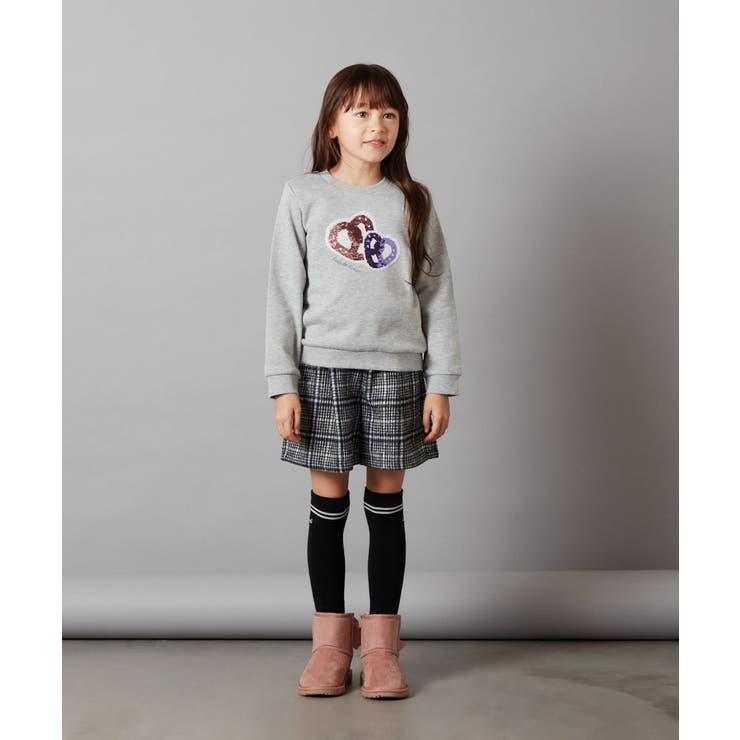 [100-130]スパンコールモチーフトレーナー | a.v.v【KIDS】 | 詳細画像33 