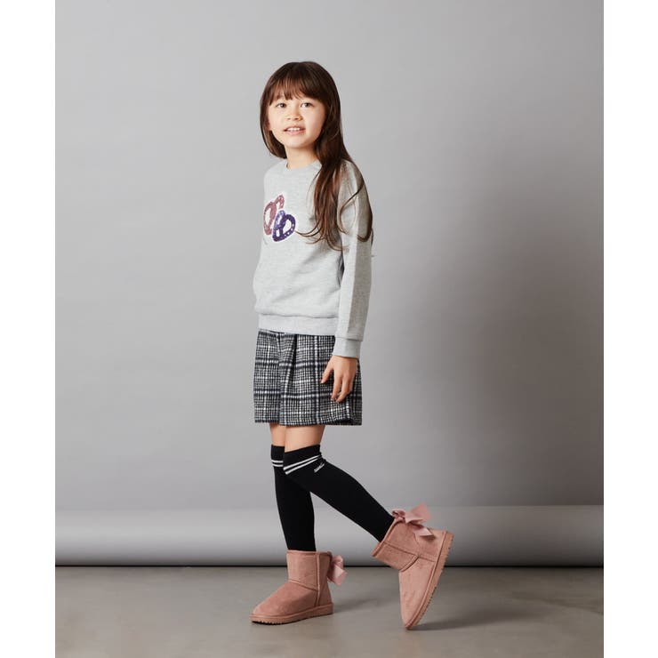 [100-130]スパンコールモチーフトレーナー | a.v.v【KIDS】 | 詳細画像35 