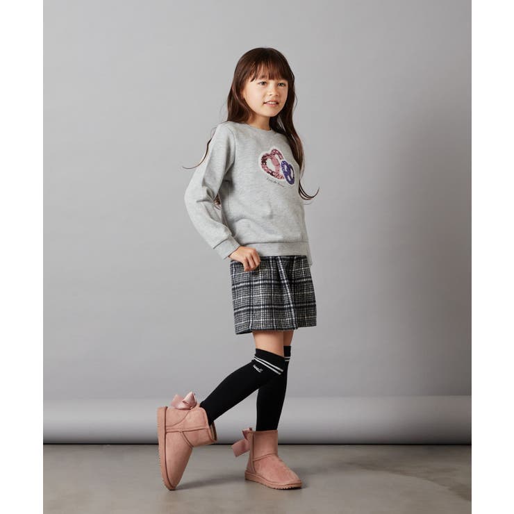 [100-130]スパンコールモチーフトレーナー | a.v.v【KIDS】 | 詳細画像36 