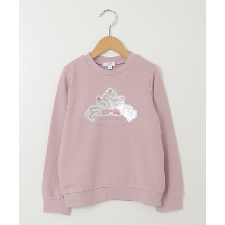 [100-130]スパンコールモチーフトレーナー | a.v.v【KIDS】 | 詳細画像38 